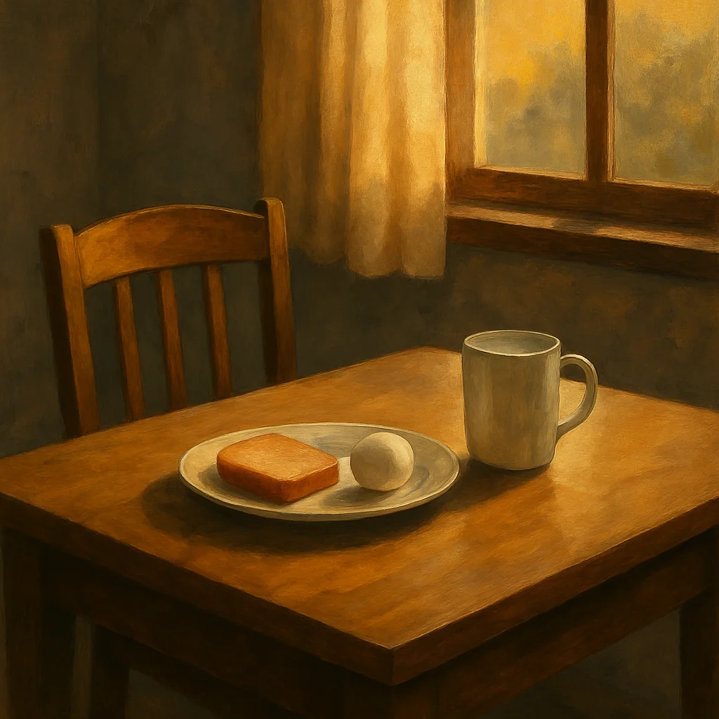 breakfast on the table