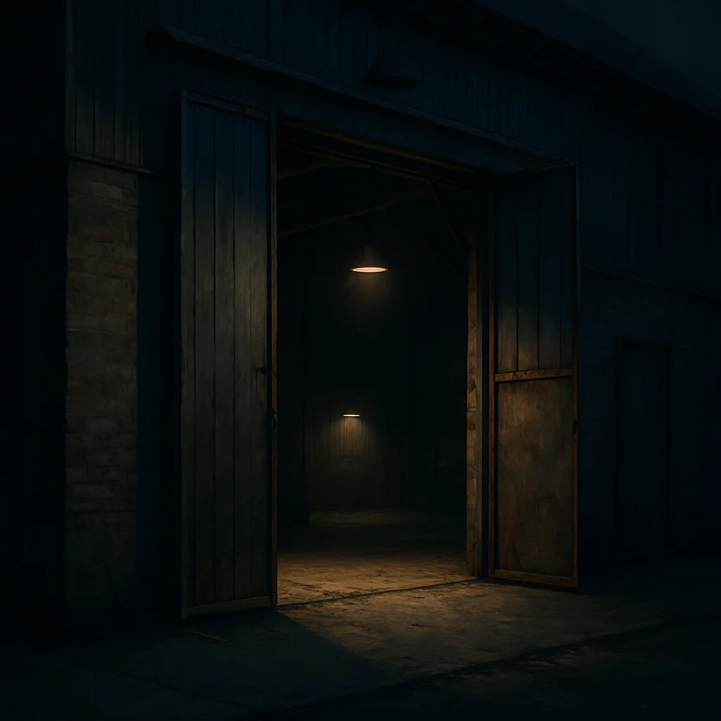 拯救她的代價,是我自己 黑夜中的廢棄倉庫warehouse at night