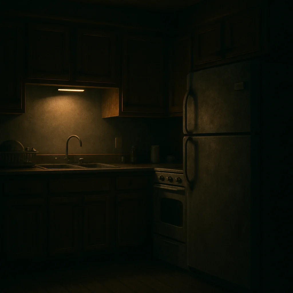 saving her broke me kitchen at night