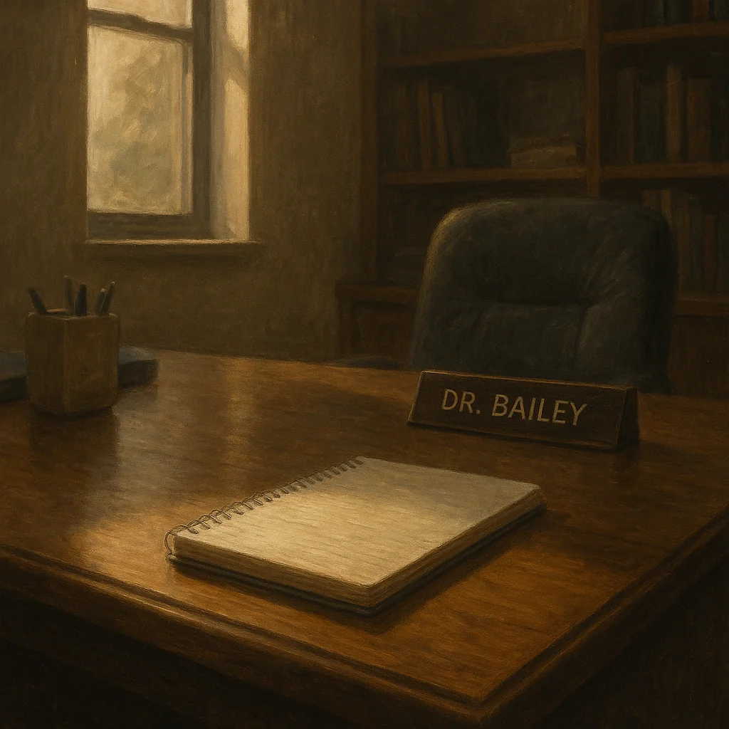 saving her broke me professor's office