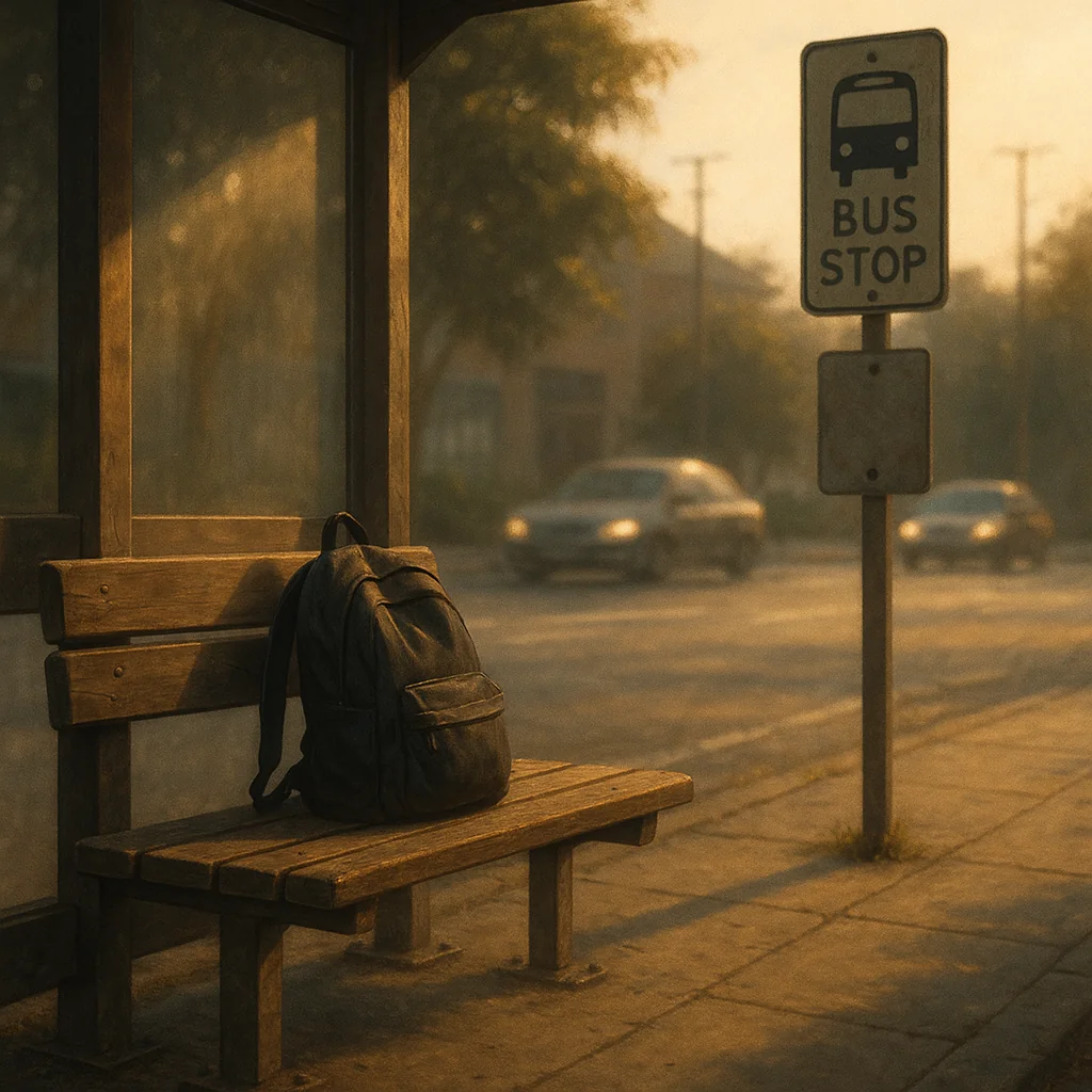 saving her broke me the bus stop