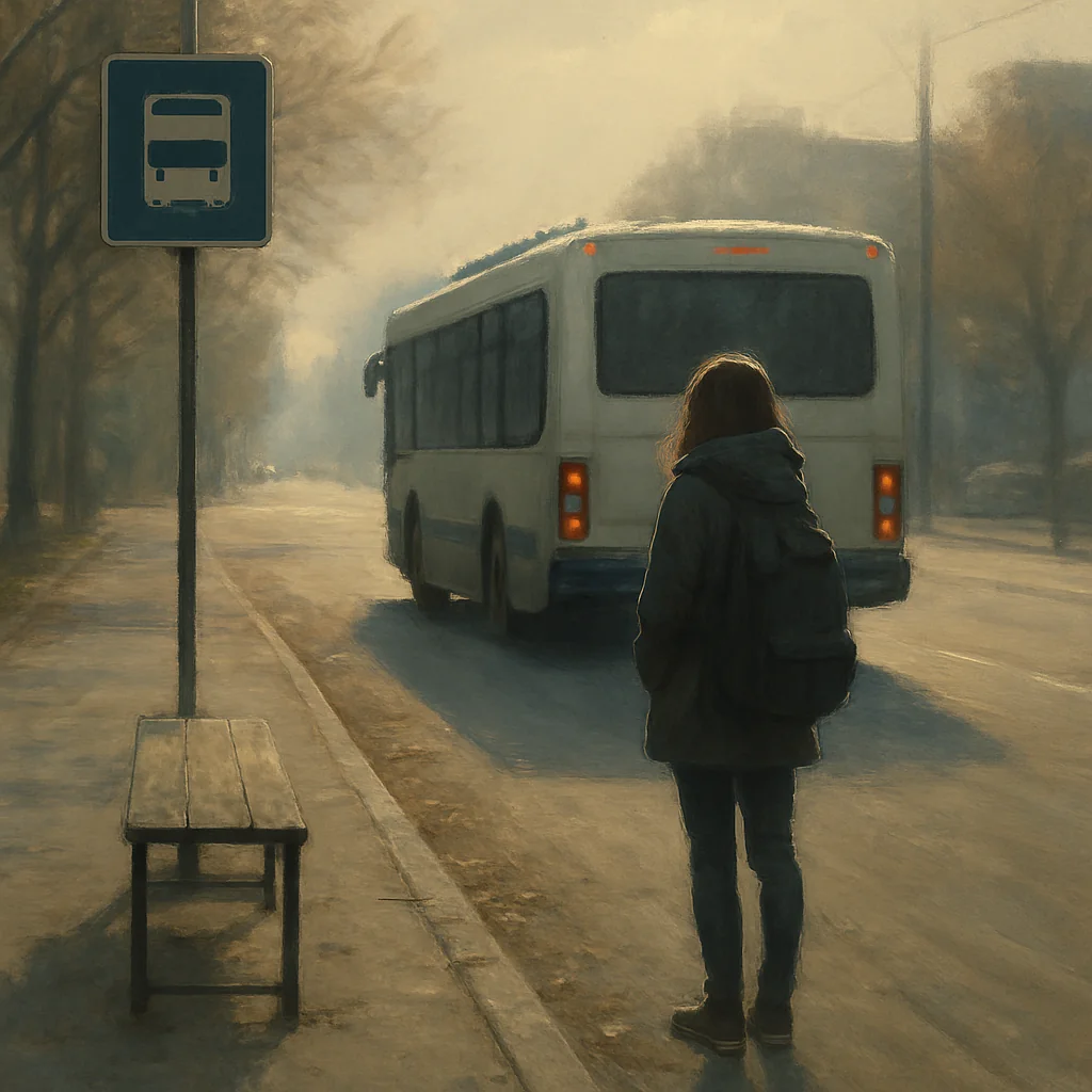 saving her broke me the girl at the bus stop