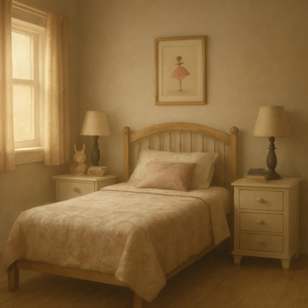 a girl's bedroom