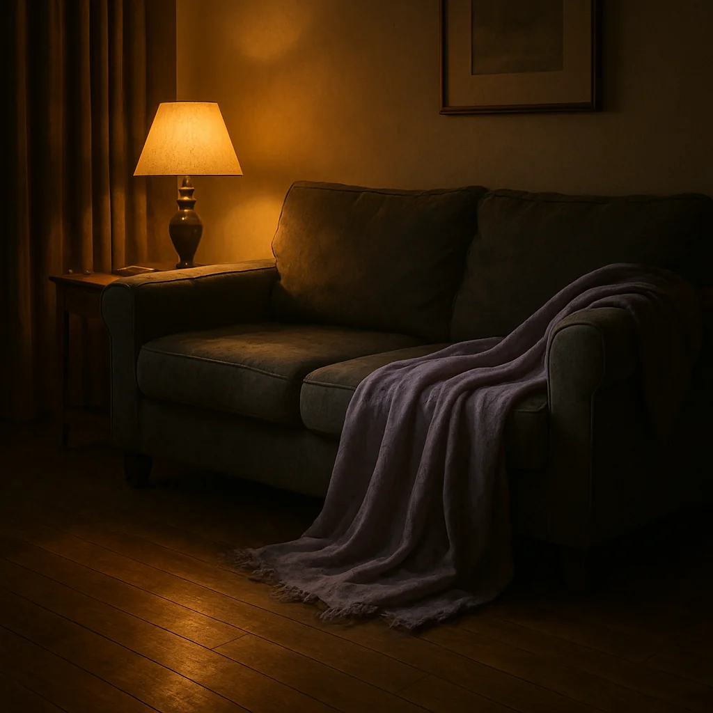 Saving Her Broke Me the living room