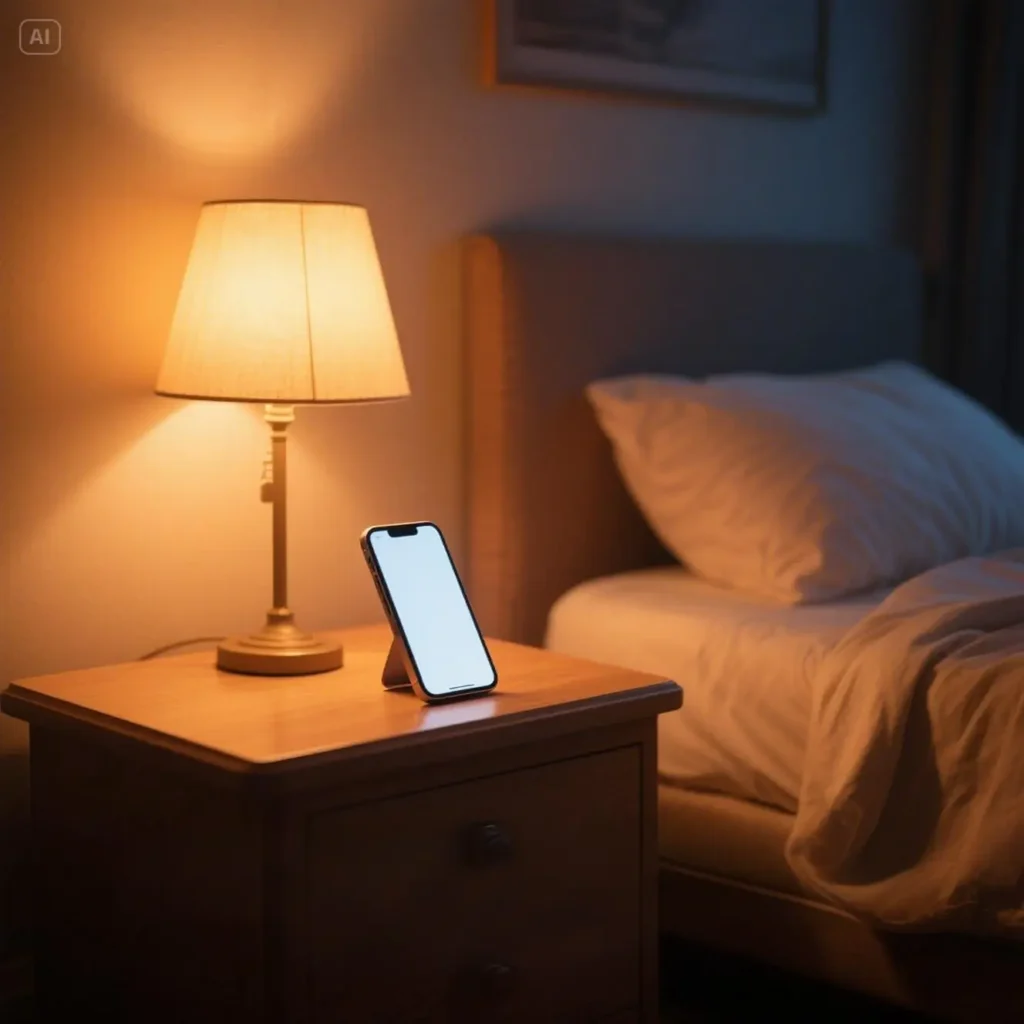 saving her broke me a phone on the nightstand 拯救她的代價,是我自己