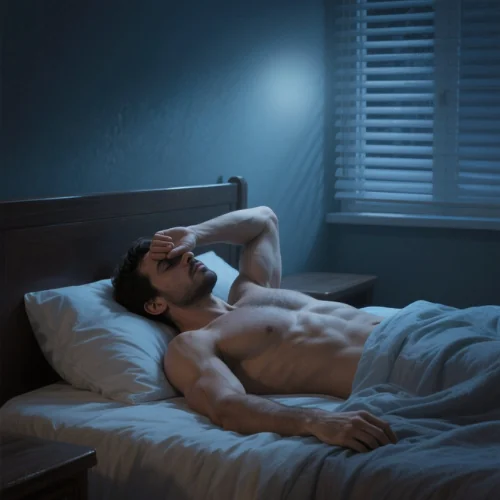savingherbrokeme a man lie on the bed 拯救她的代價,是我自己