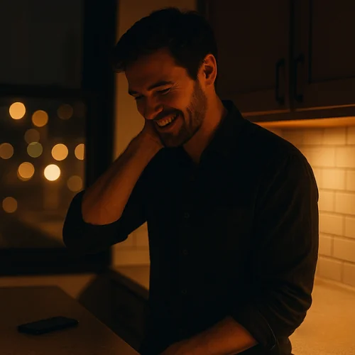 saving her broke me a man laugh in the kitchen 拯救她的代價,是我自己